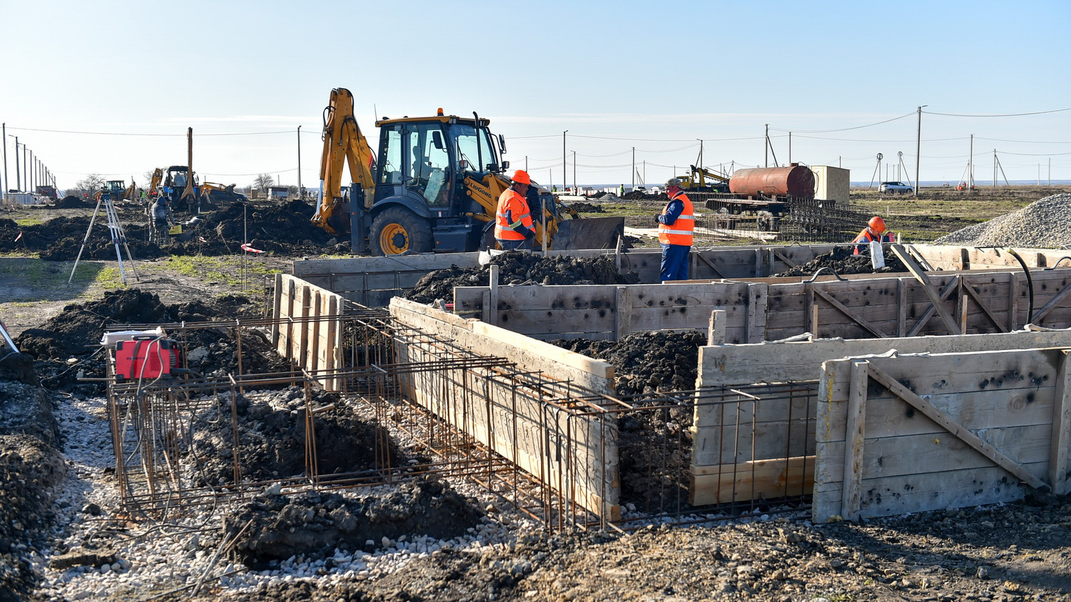 В Актюбинской области начали строить дома для пострадавших  от паводка