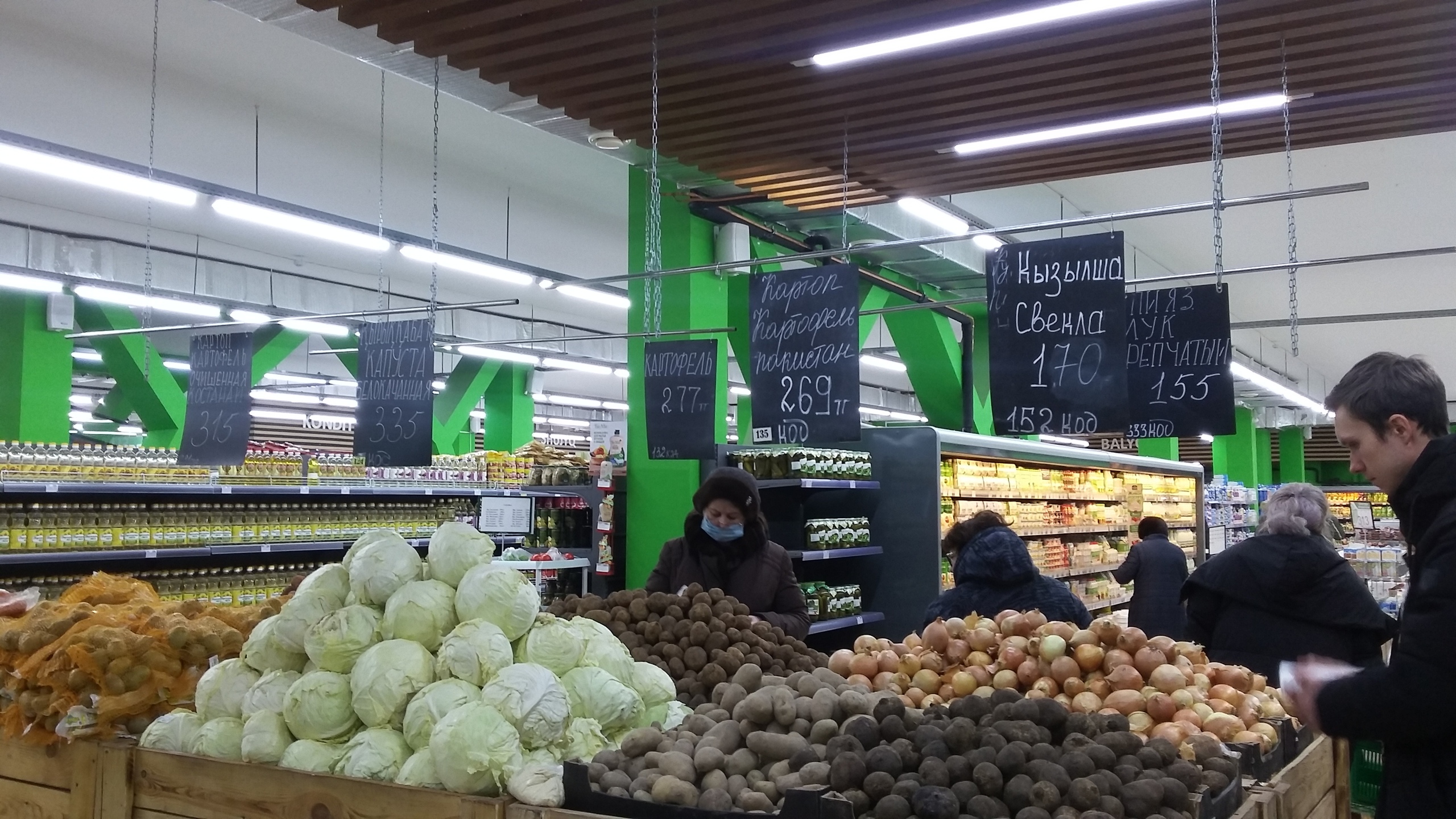 Цены на продукты в Актюбинской области выросли больше, чем во всем Казахстане