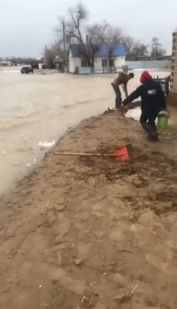 Жители села Коптогай спаслись от потопа