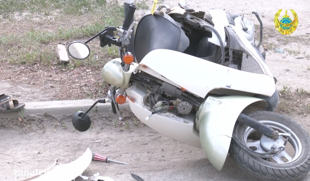 Подросток на скутере погиб в Актобе