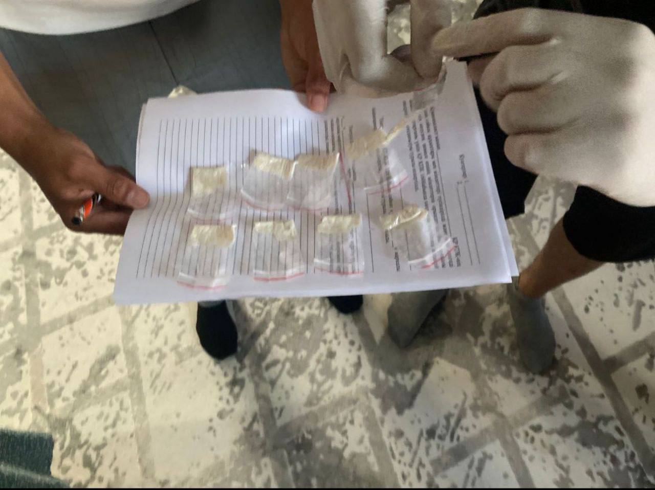 22 свертка с психостимулятором α-PVP обнаружили у жителя Актюбинской области