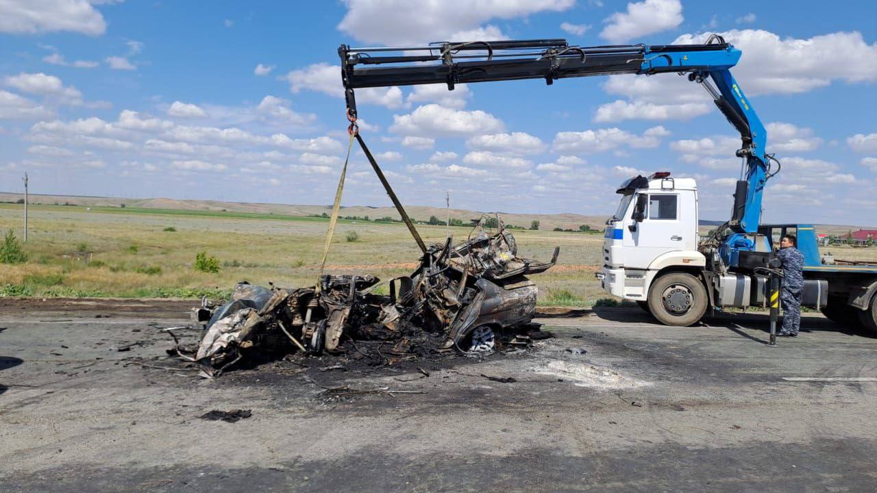 Трое человек погибли в результате аварии в Актюбинской области