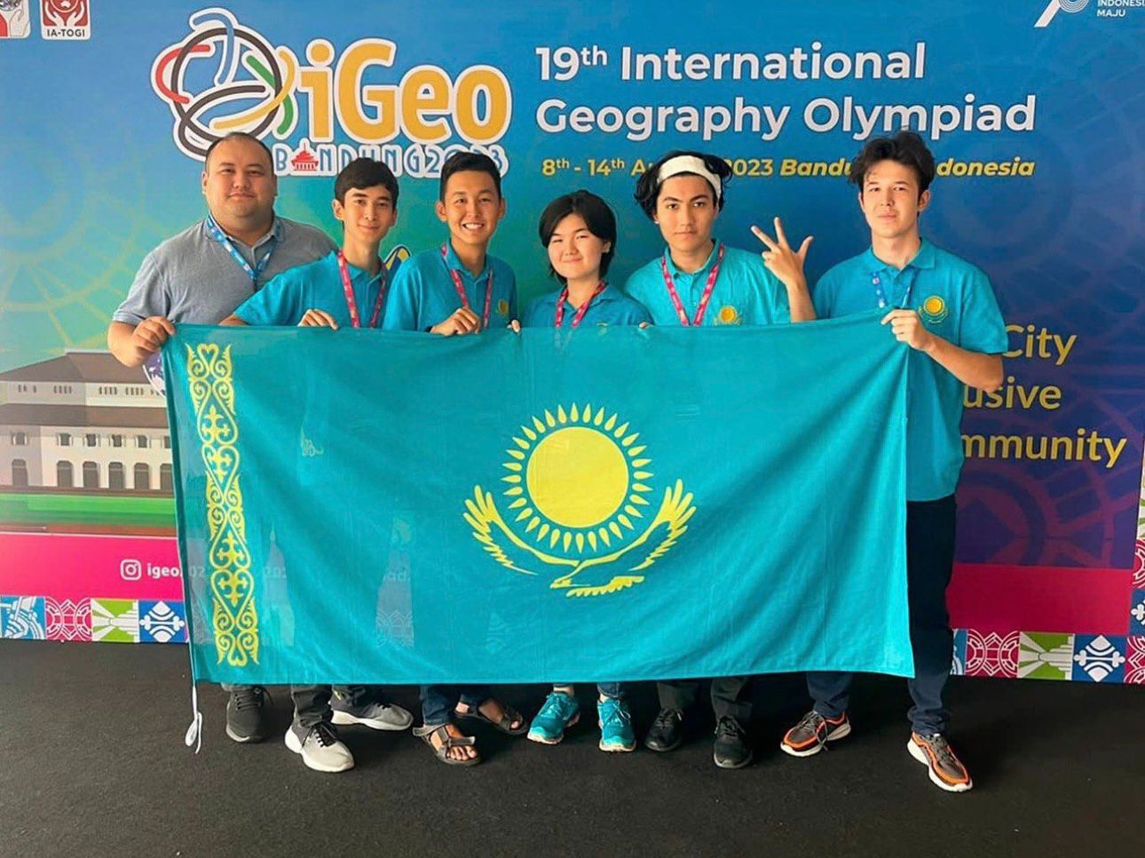 Школьник из Актобе завоевал «золото» на Международной олимпиаде в Индонезии