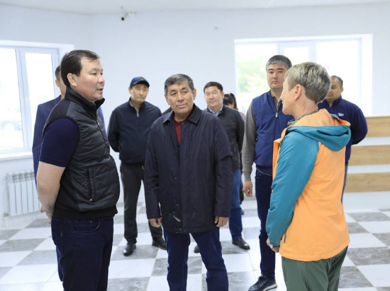 Асхат Шахаров посетил Каргалинский район