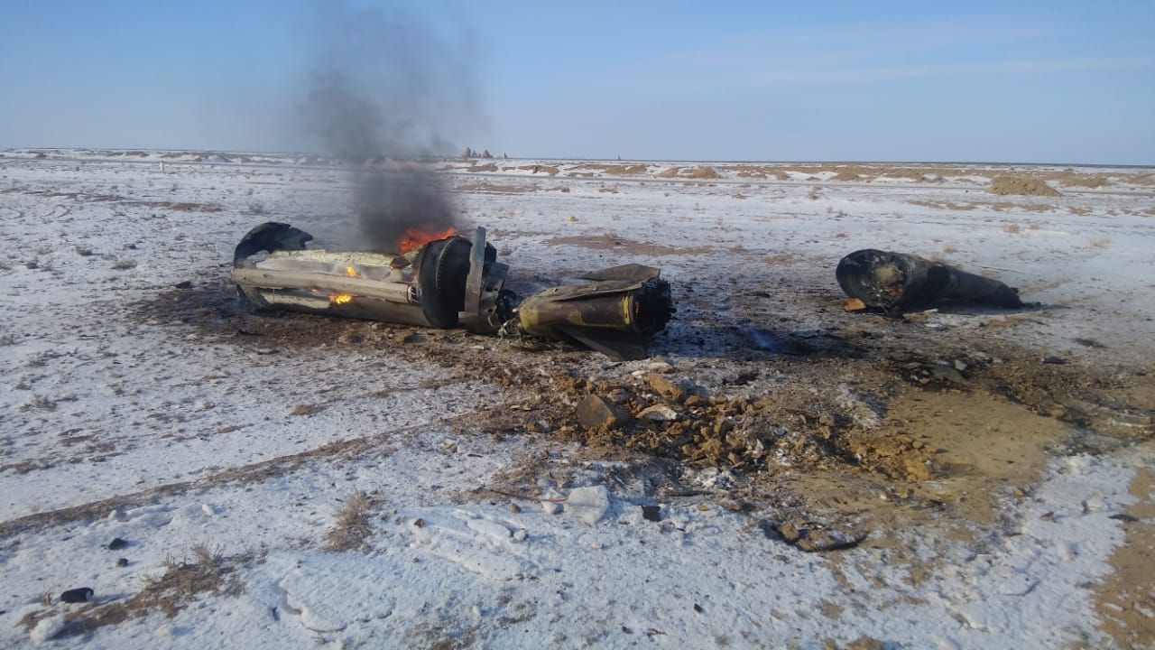 Падение ракеты в Актюбинской области