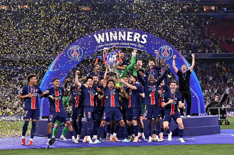 «Пари Сен-Жермен» выиграл Лигу Чемпионов UEFA