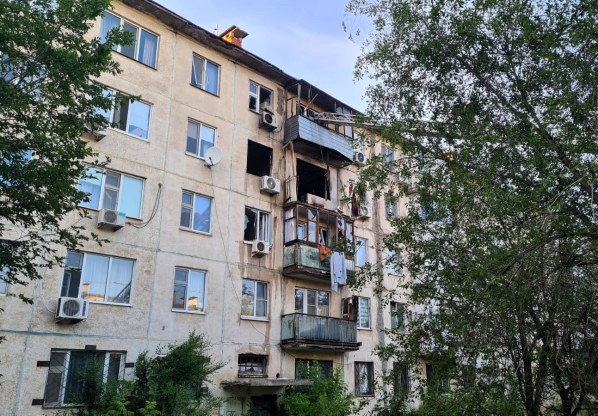 Взрыв газа в Актобе