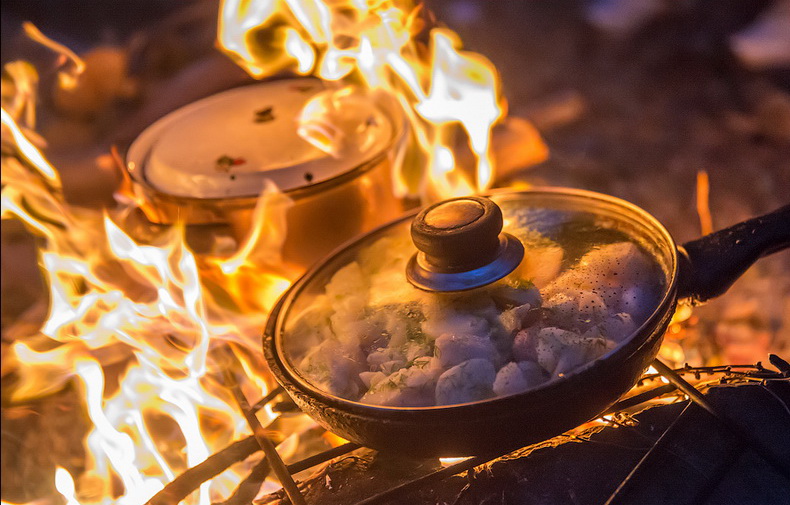 Забытая на плите еда - причина пожара
