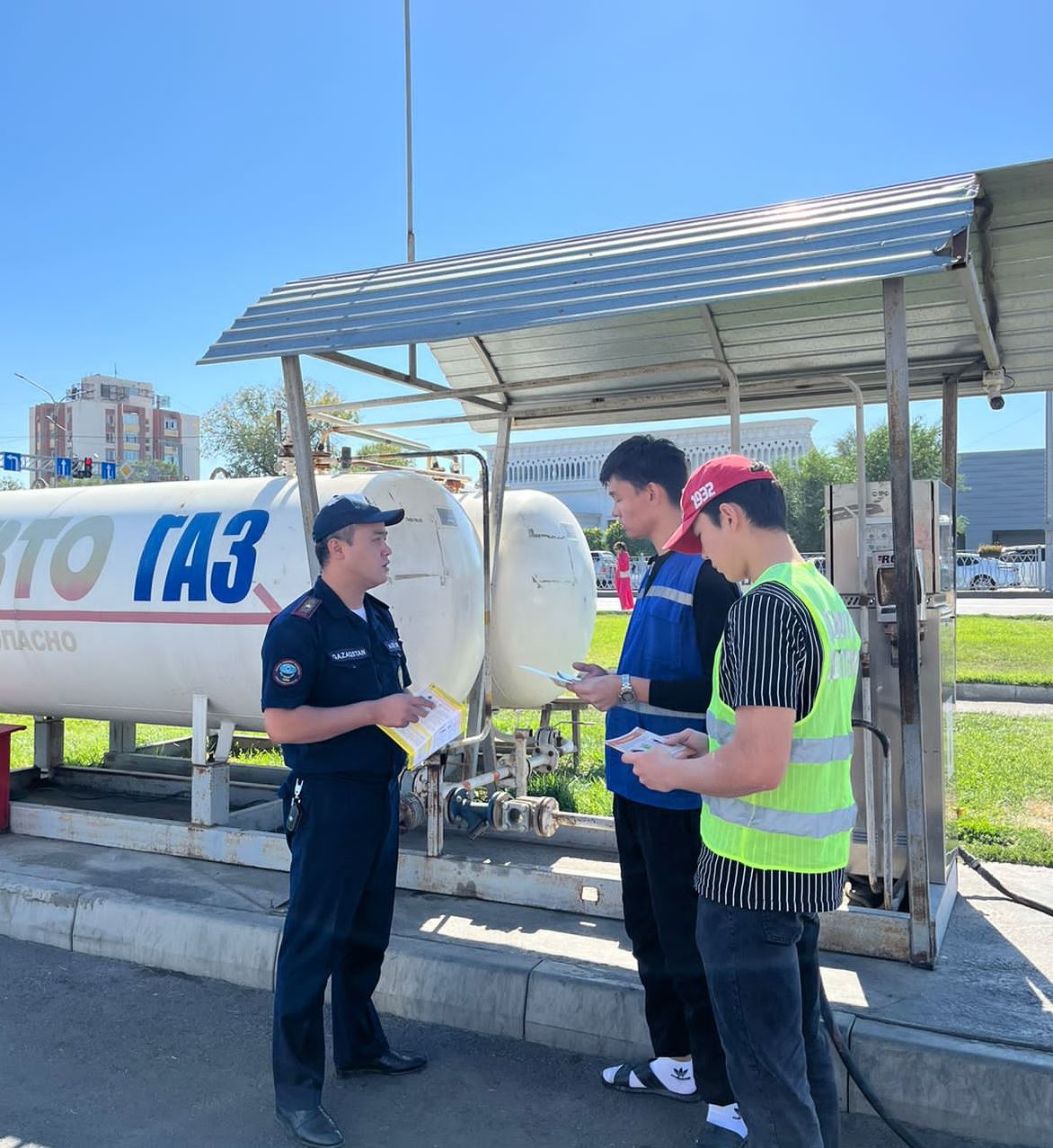 Профилактика пожаров на заправочных станциях