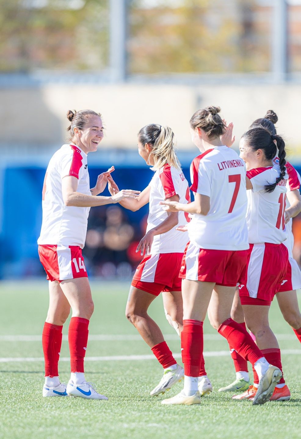 Женская футбольная команда «Актобе» разгромила «Кызылжар»