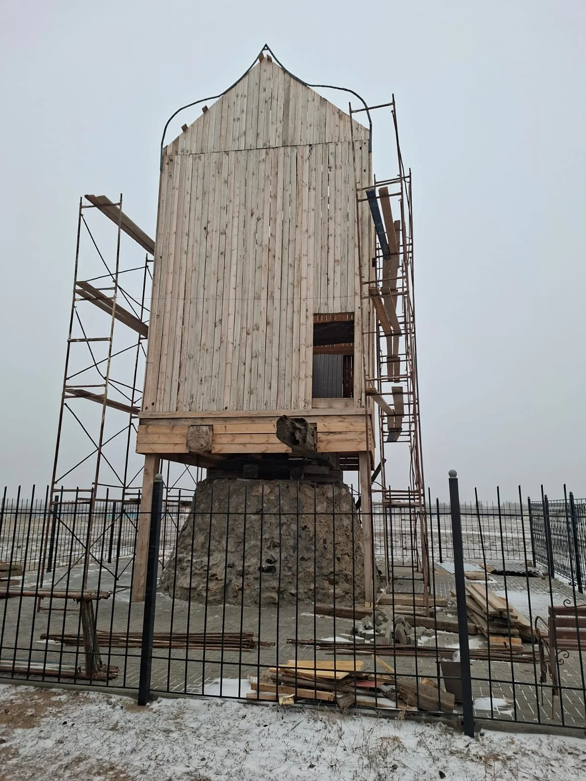 Мельницу, которой более 100 лет, не смогли отреставрировать в Актюбинской области