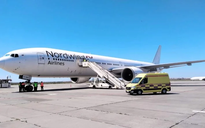 Пассажирка умерла  в самолете