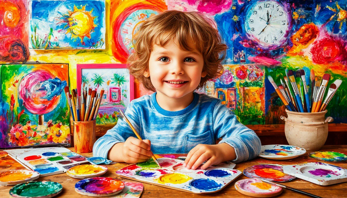 Юные актюбинцы представили яркие работы ко Дню Независимости