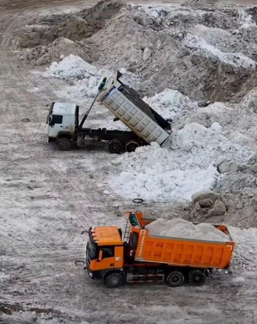 50 тысяч кубометров снега вывезли из Актобе с начала года