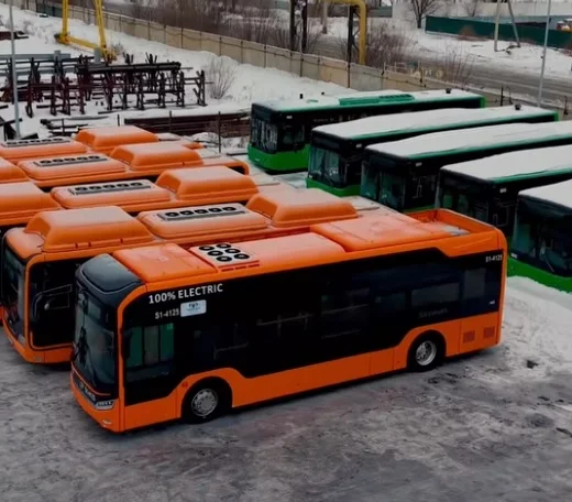 Электробусы в Актобе