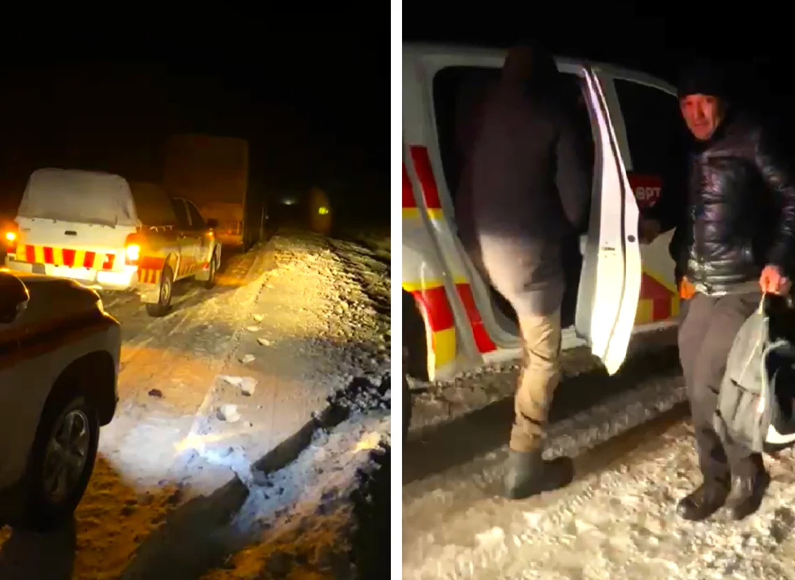 В Актюбинской области на трассе спасли 13 человек