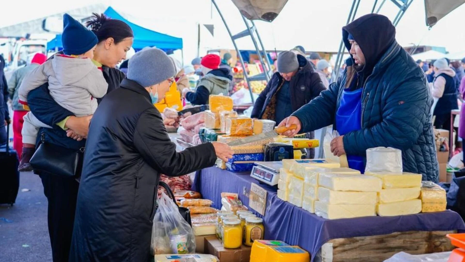 Продуктовые ярмарки пройдут 15 марта в Актобе возле 5-и избирательных участков