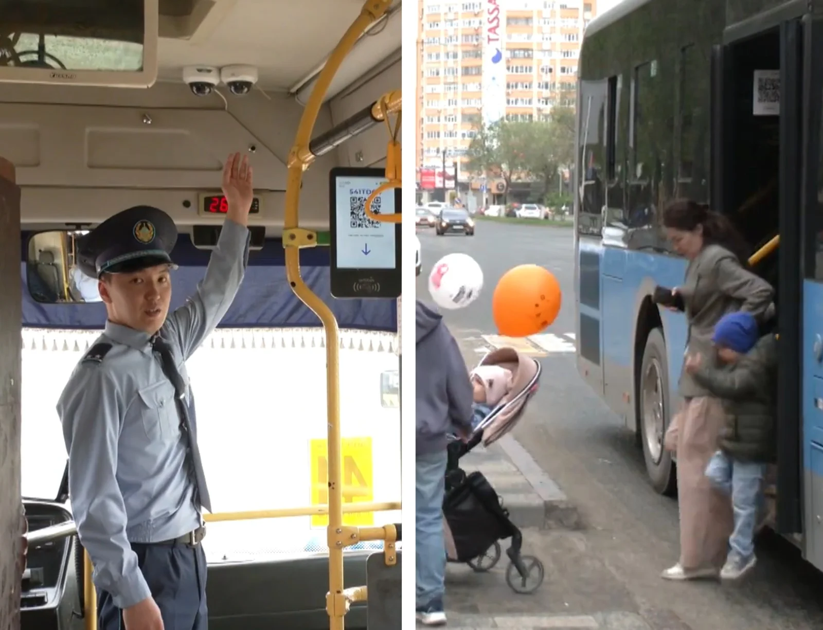 В Актобе в автобусах появится связь с полицией