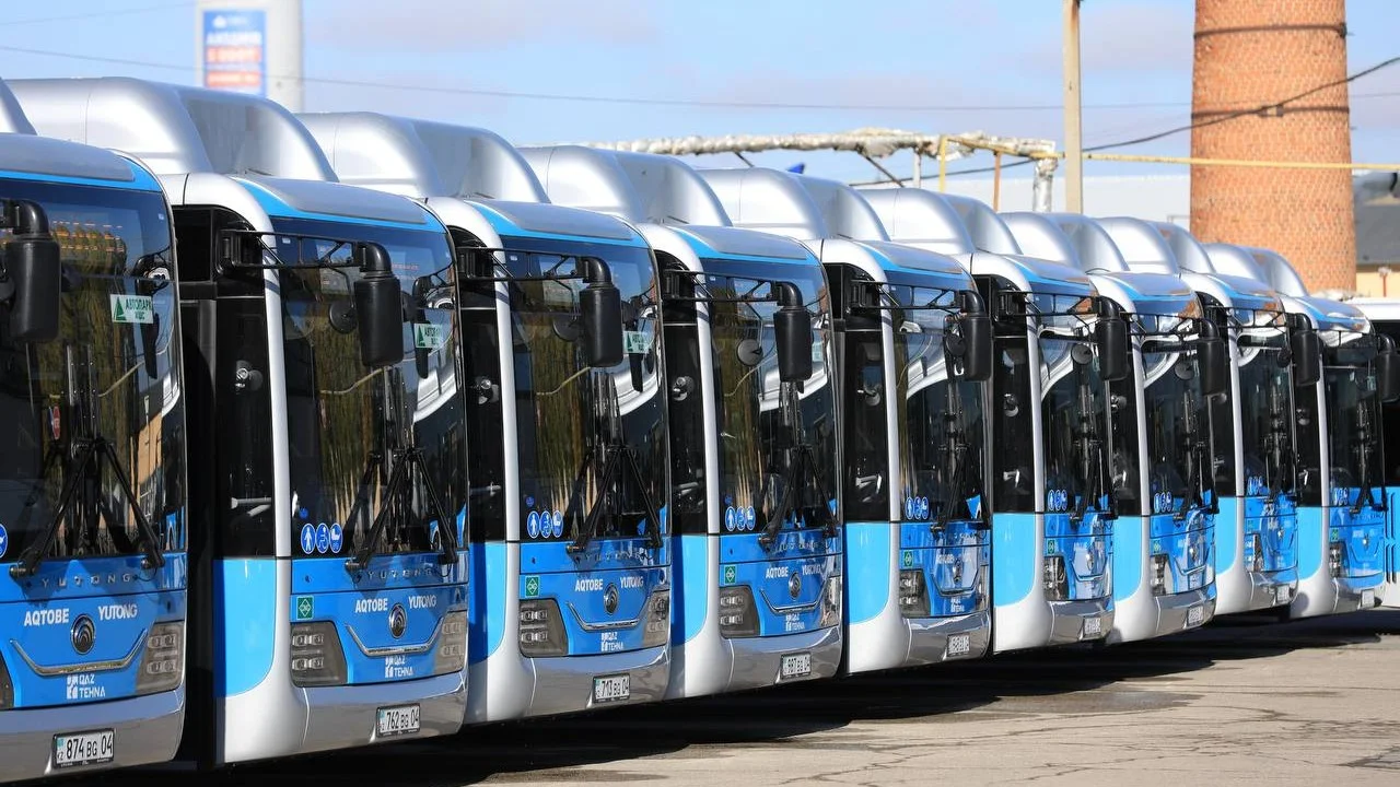 48 новых автобусов закупят для Актобе до конца года