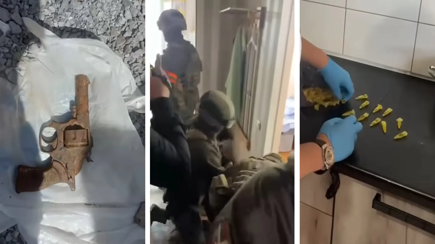 Полиция выявила в Актобе магазин наркотиков и склад оружия с боеприпасами