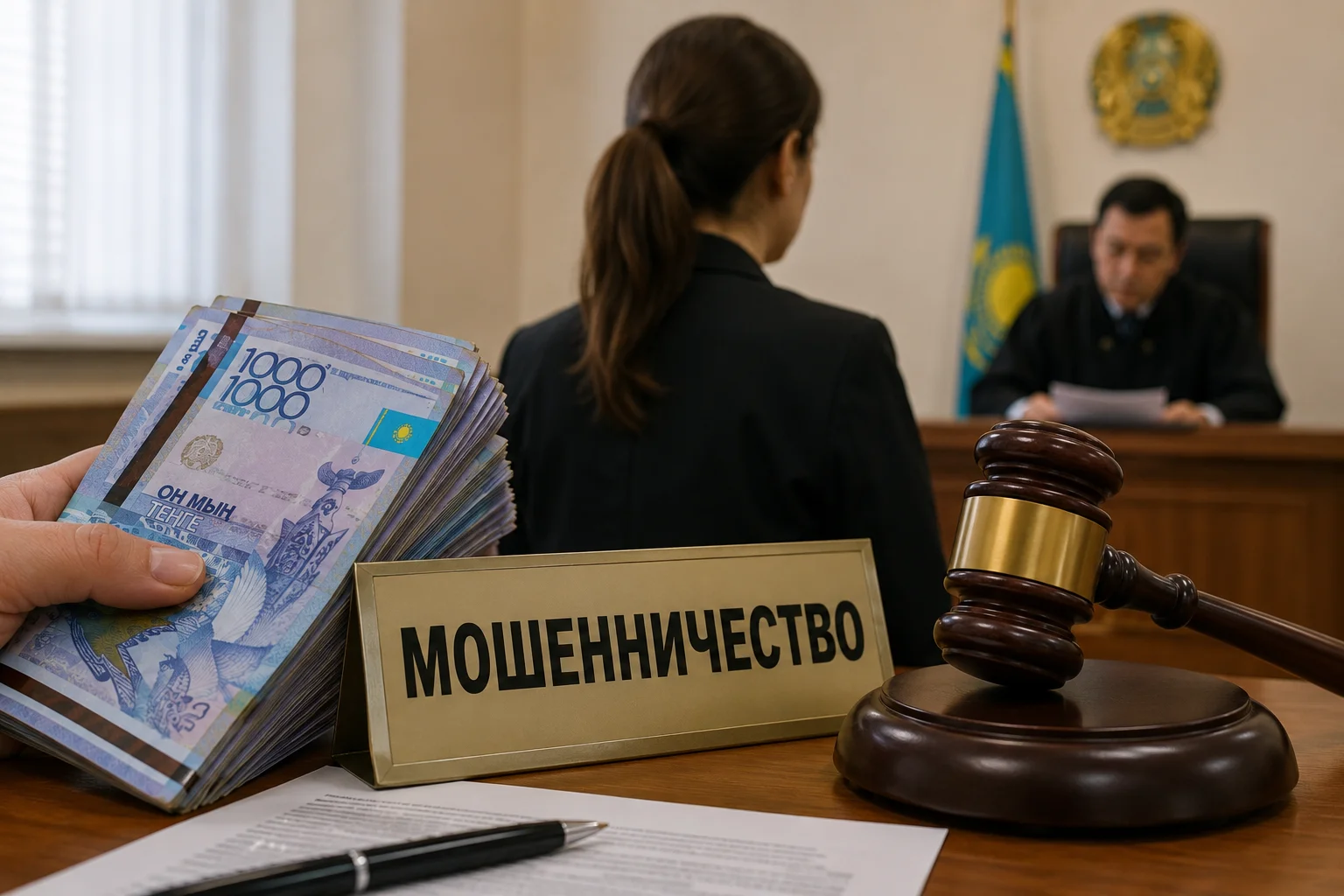 Сотрудницу банка в Актобе осудили за мошенничество