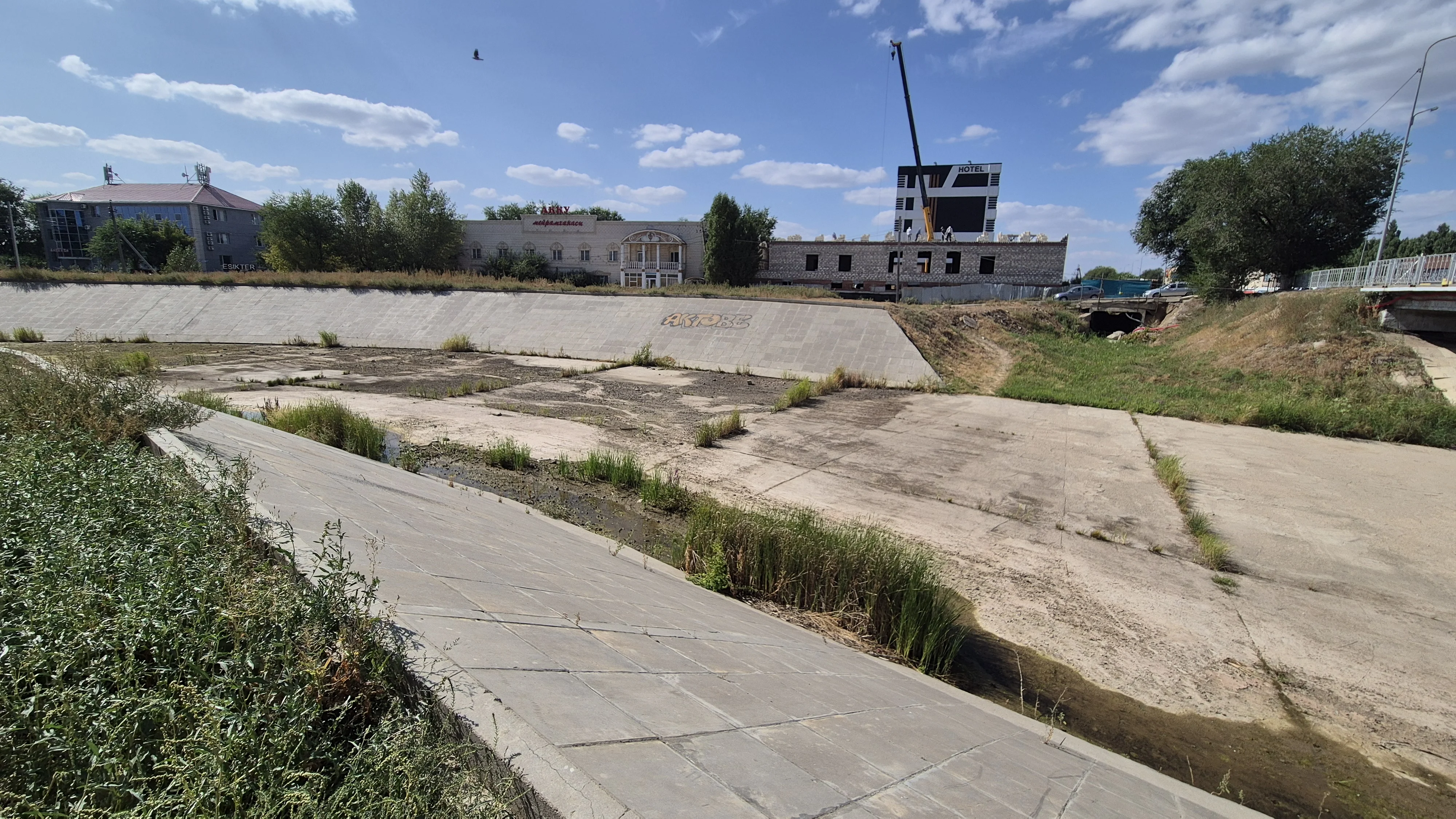 Приступить к возрождению реки Сазды предлагают экологи в Актобе